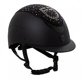 Шлем Matt Narrow Visor with Rhinestone Logo EQUEST